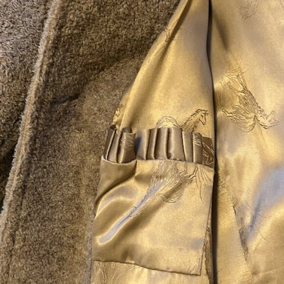 Vintage Alpaca Double Breasted Coat 1970ish - Picture 5 of 11